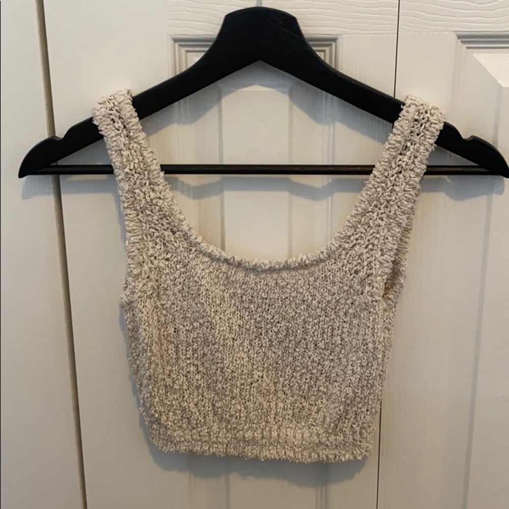 Babaton Knitted Cropped Tank